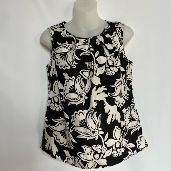 TALBOTS Silk Sleeveless Top Blouse - Picture 1 of 16